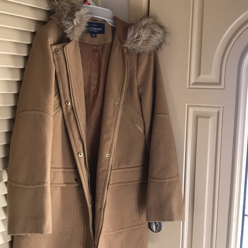 Caramel color winter coat